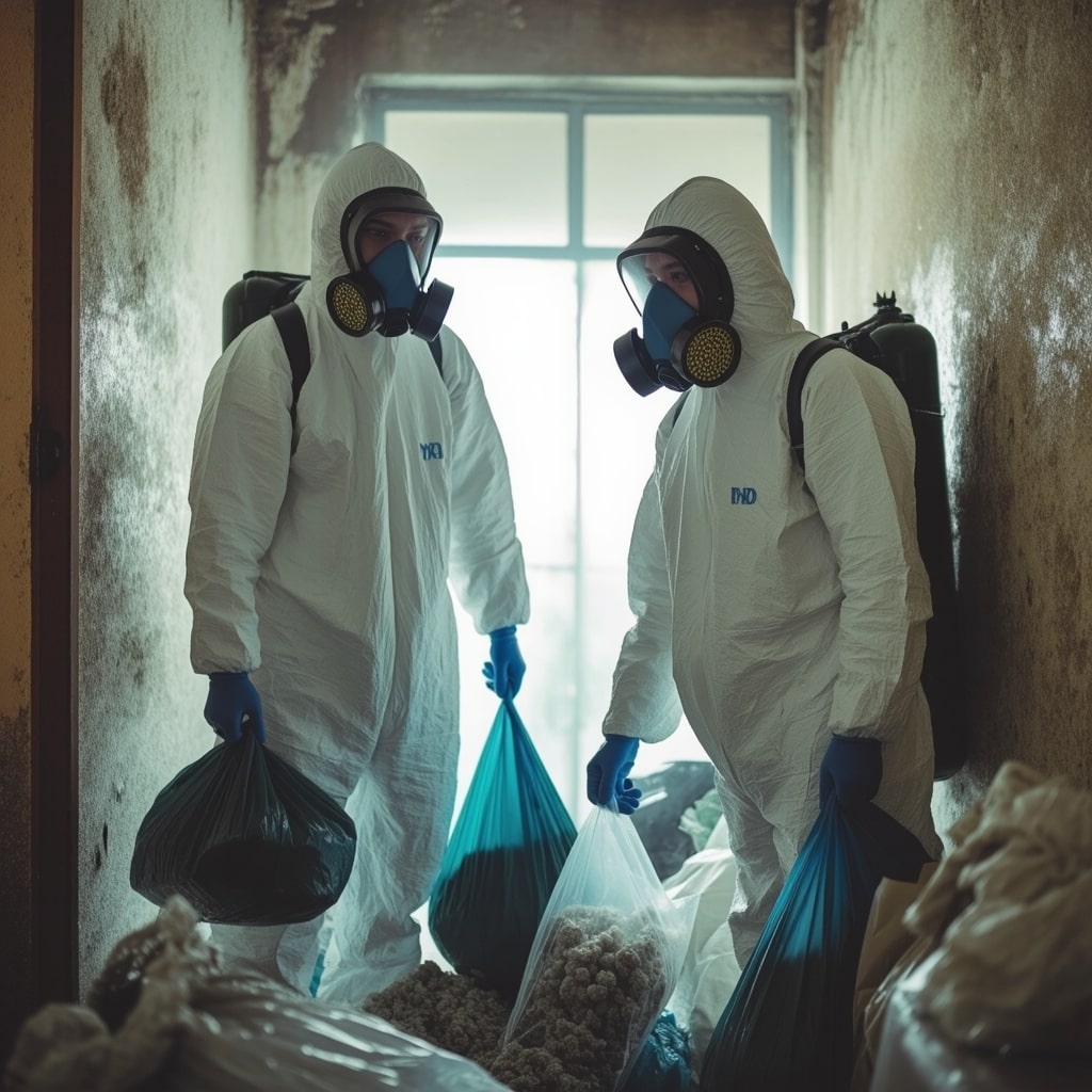 Experts en buidatge i desinfecció d'habitatges afectats per la síndrome de Diògenes a Figueres